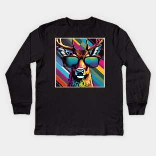 Trendy Deer Kids Long Sleeve T-Shirt